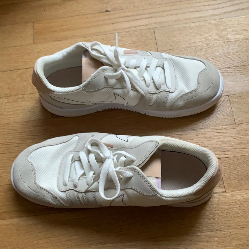 NIKE N354 SHOES - pink and beige